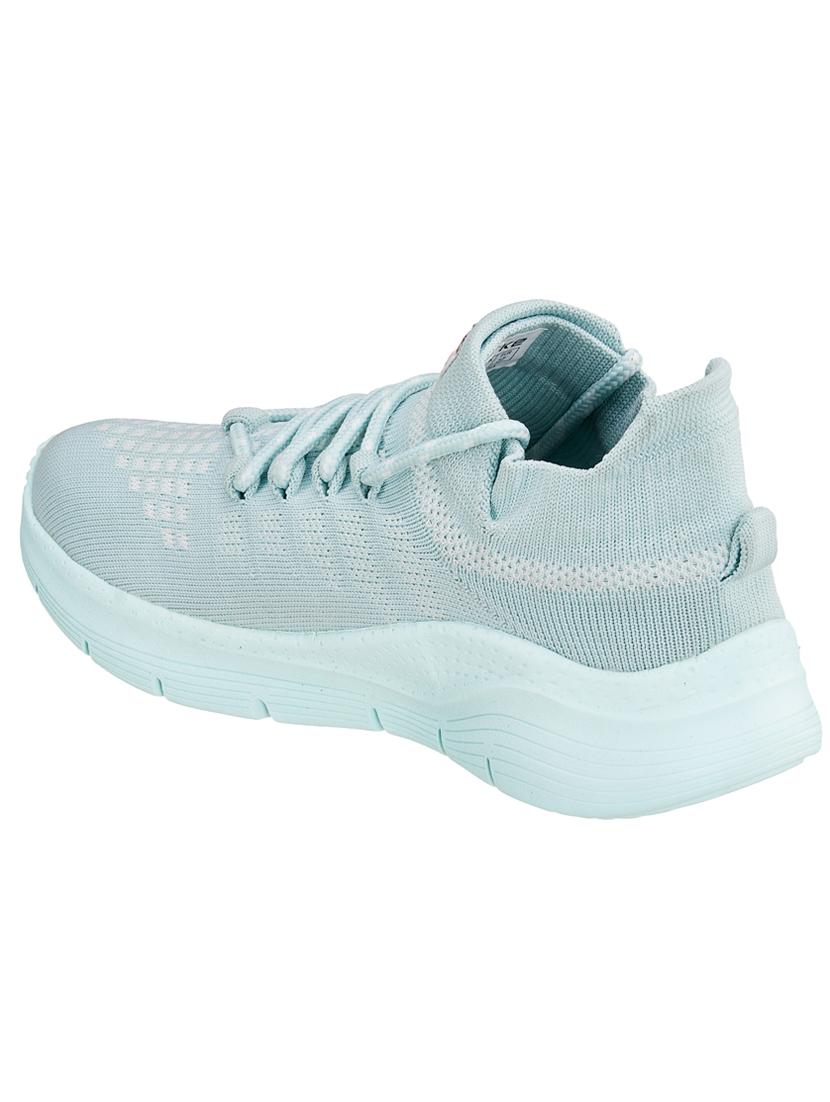 women sea green lace-up sports shoe - 18577234 - Standard Image - 2