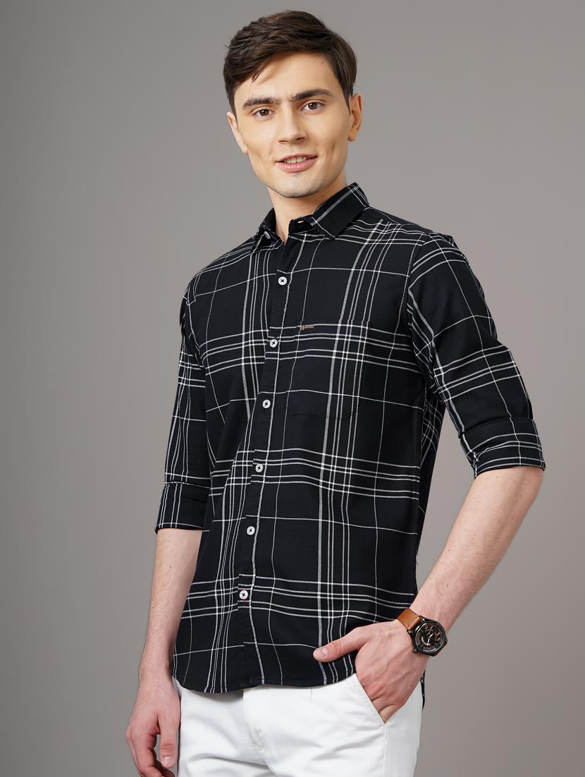 checkered casual shirt - 18578655 - Standard Image - 2