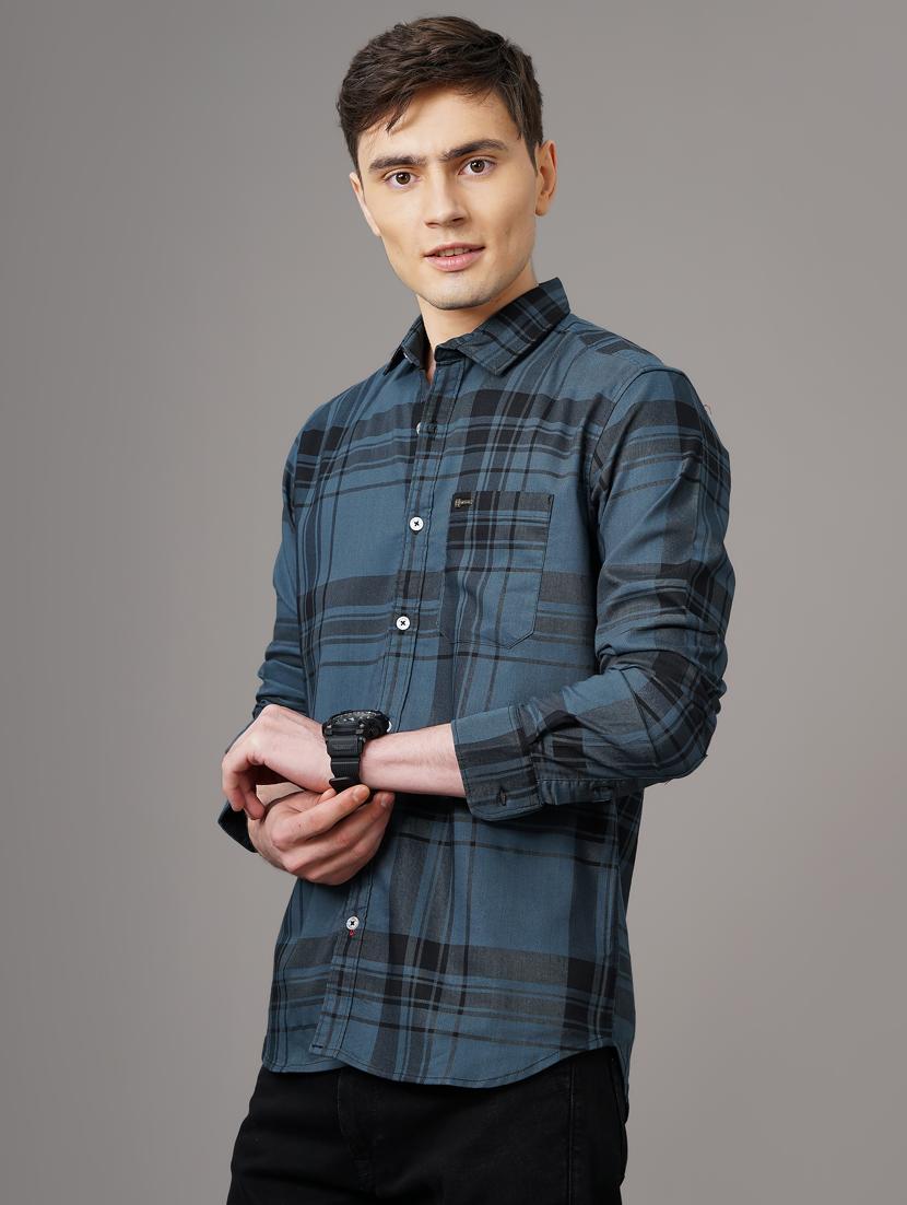 checkered casual shirt - 18578664 - Standard Image - 2