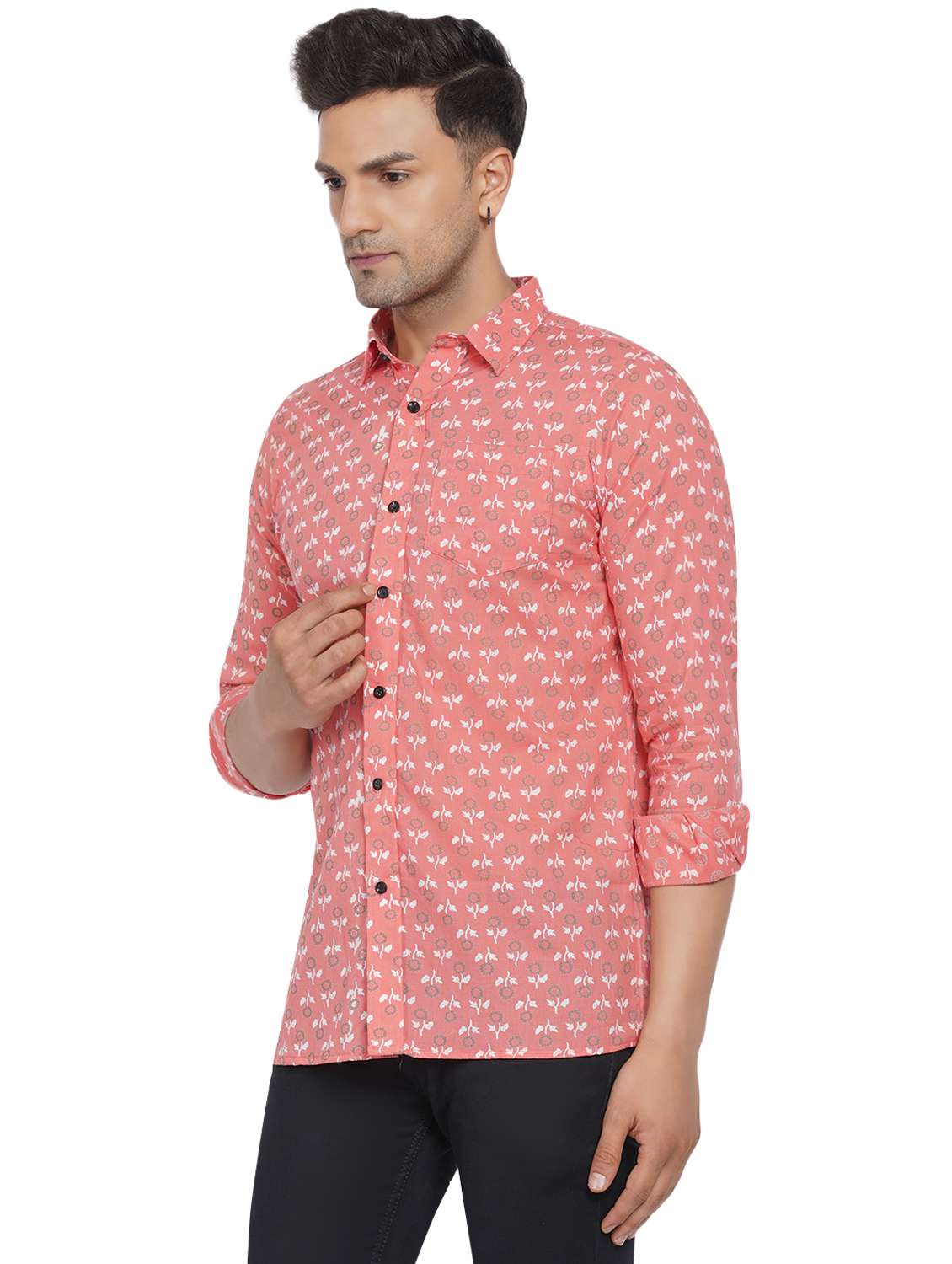 mens florals casual shirt - 18582729 -  Standard Image - 2