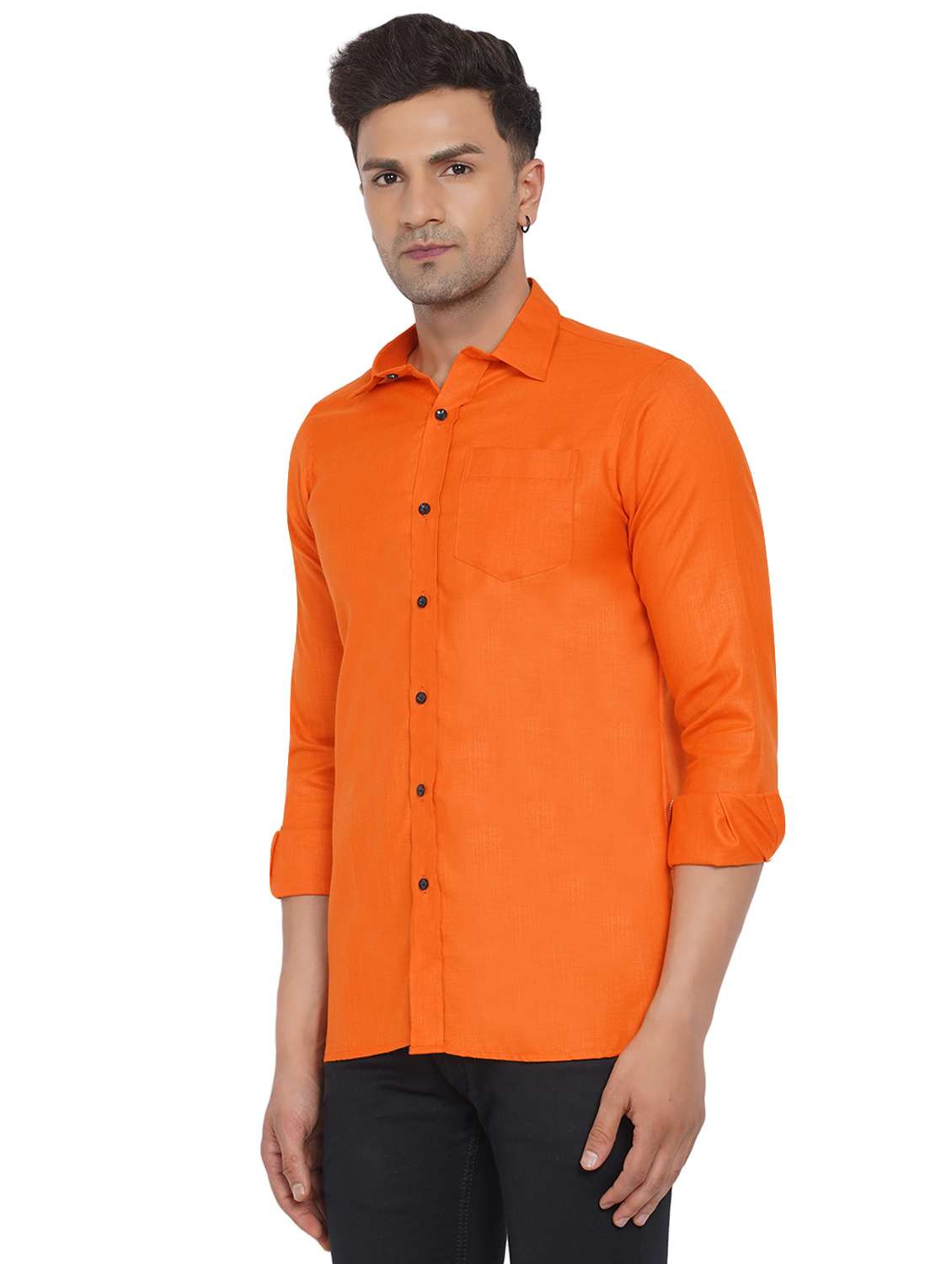mens solid casual shirt - 18582742 -  Standard Image - 2