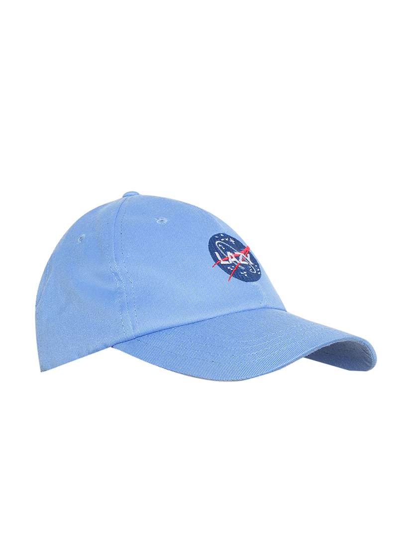 blue cotton cap