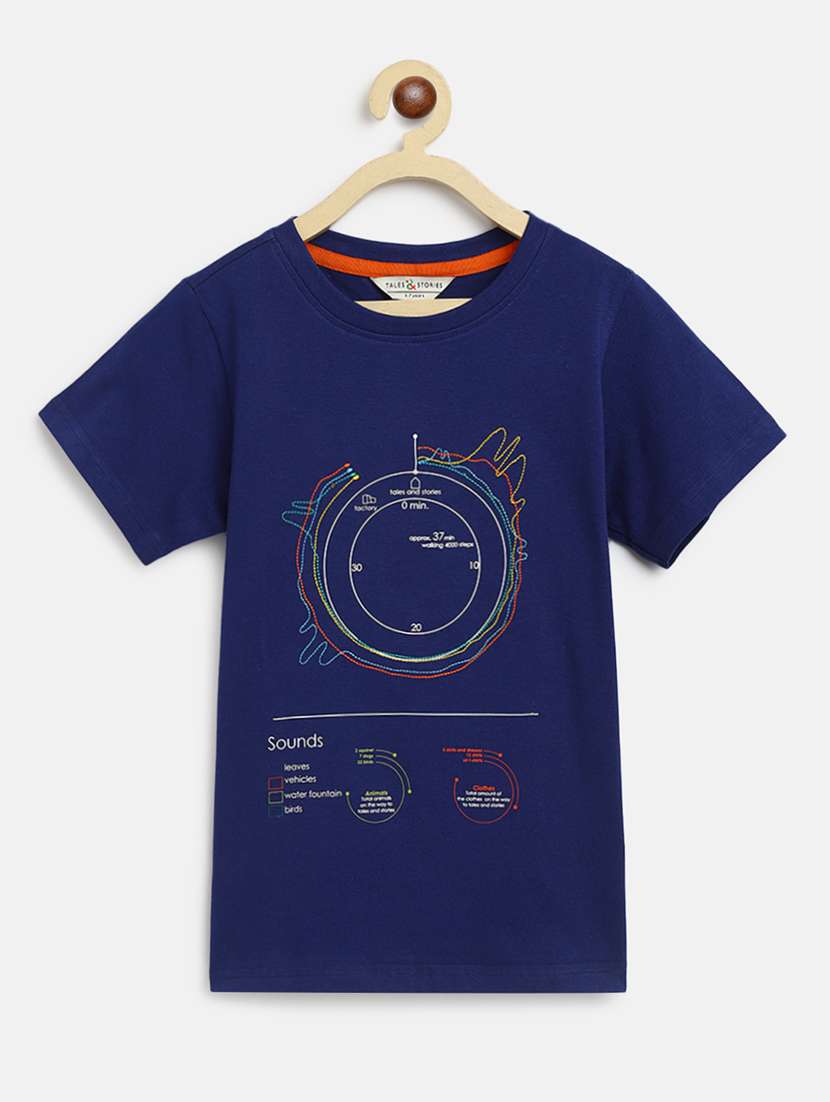 boys round neck t-shirt