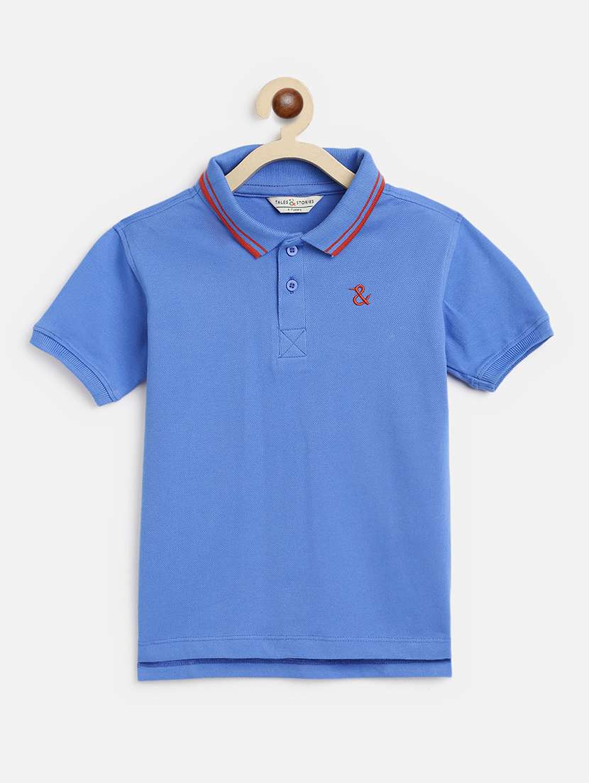 boys polo neck t-shirt