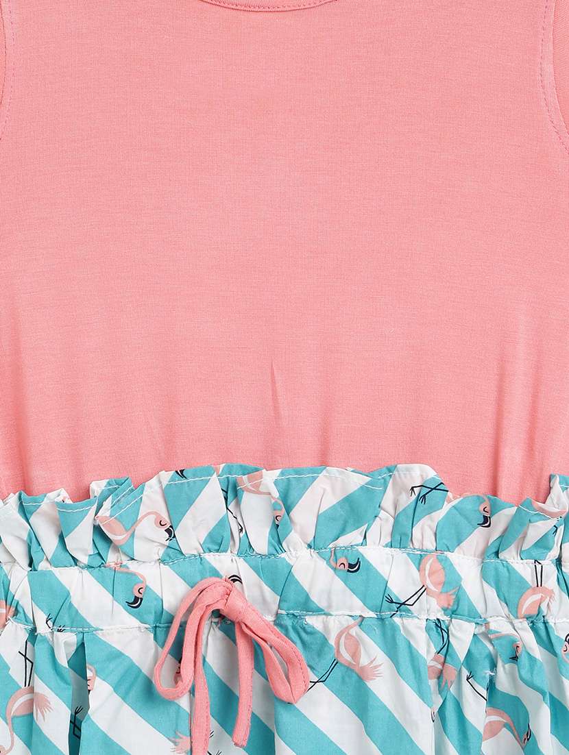 girls round neck sleeveless frock - 18586907 -  Standard Image - 2