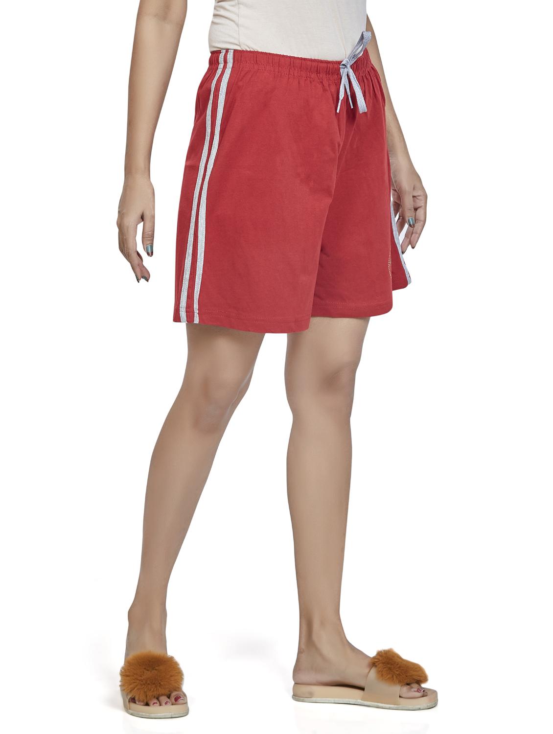 draw string waist solid short - 18587141 - Standard Image - 2