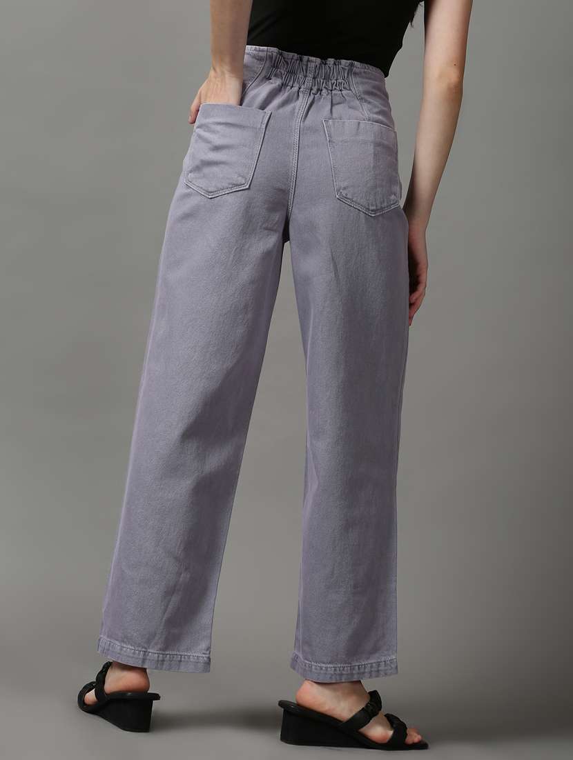 women's plain straight fit jeans - 18589070 -  Standard Image - 2