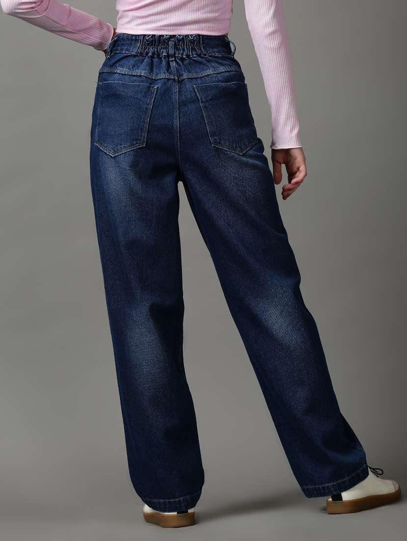women's distress straight fit jeans - 18589075 -  Standard Image - 2