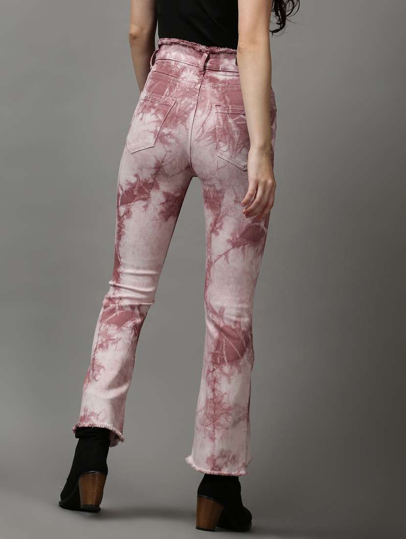 women's tie & dye bootcut jeans - 18589107 -  Standard Image - 2