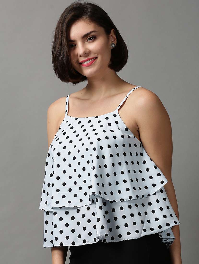 women's layered square neck top