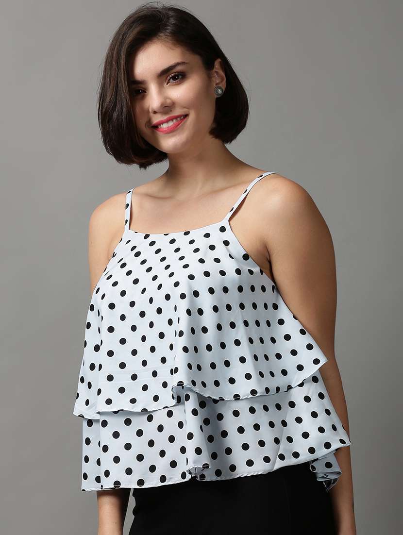 women's layered square neck top - 18589212 -  Standard Image - 2