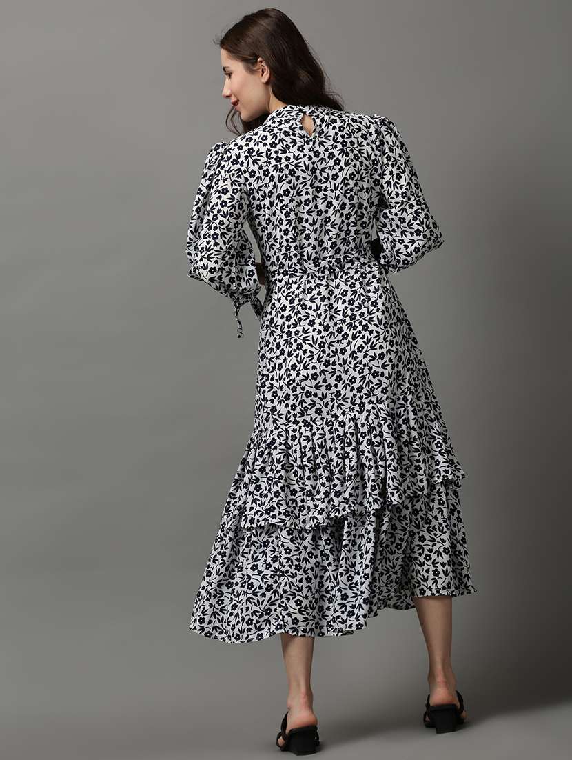 women's layered floral dress - 18589551 -  Standard Image - 2