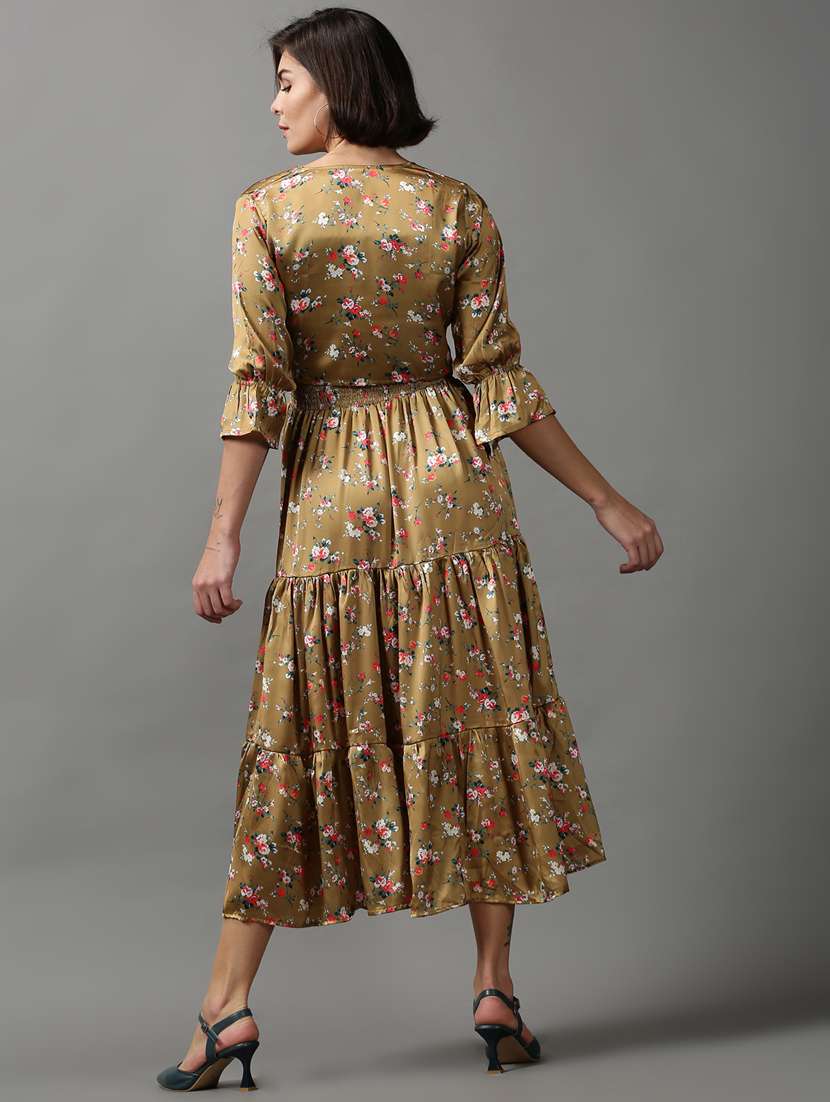 women's tiered dress floral dress - 18590905 -  Standard Image - 2