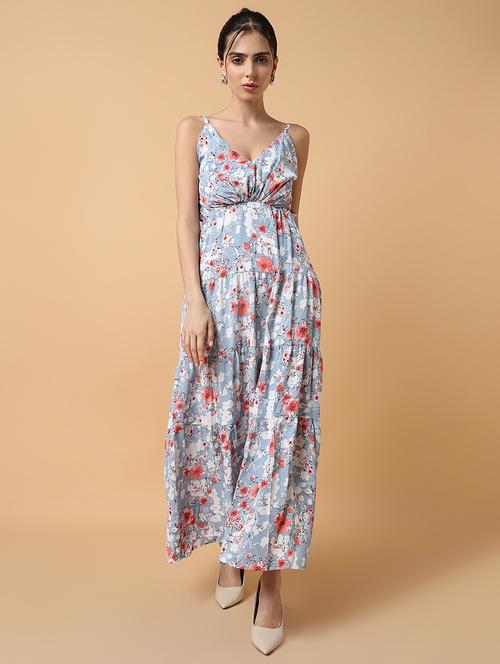 women's tiered dress floral dress - 18590949 -  Standard Image - 0