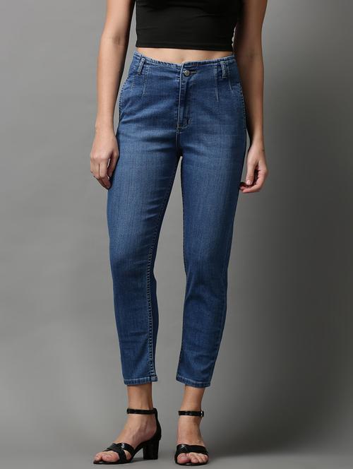 women's plain slim fit jeans - 18591064 -  Standard Image - 0