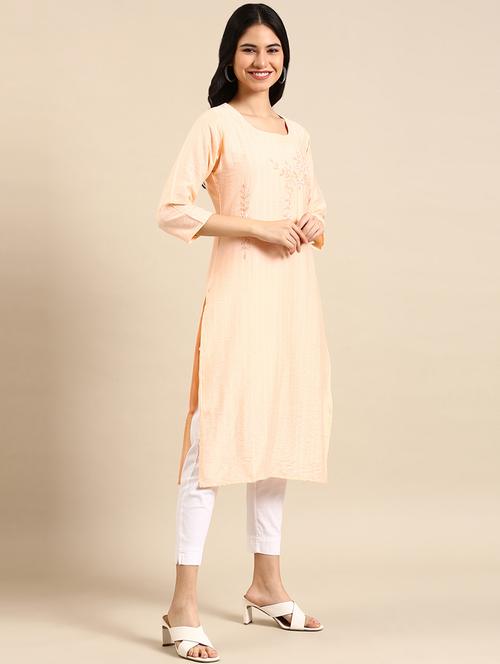 women's straight kurta - 18591123 -  Standard Image - 0
