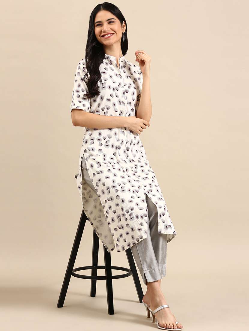 women's front slit kurta - 18591172 -  Standard Image - 2