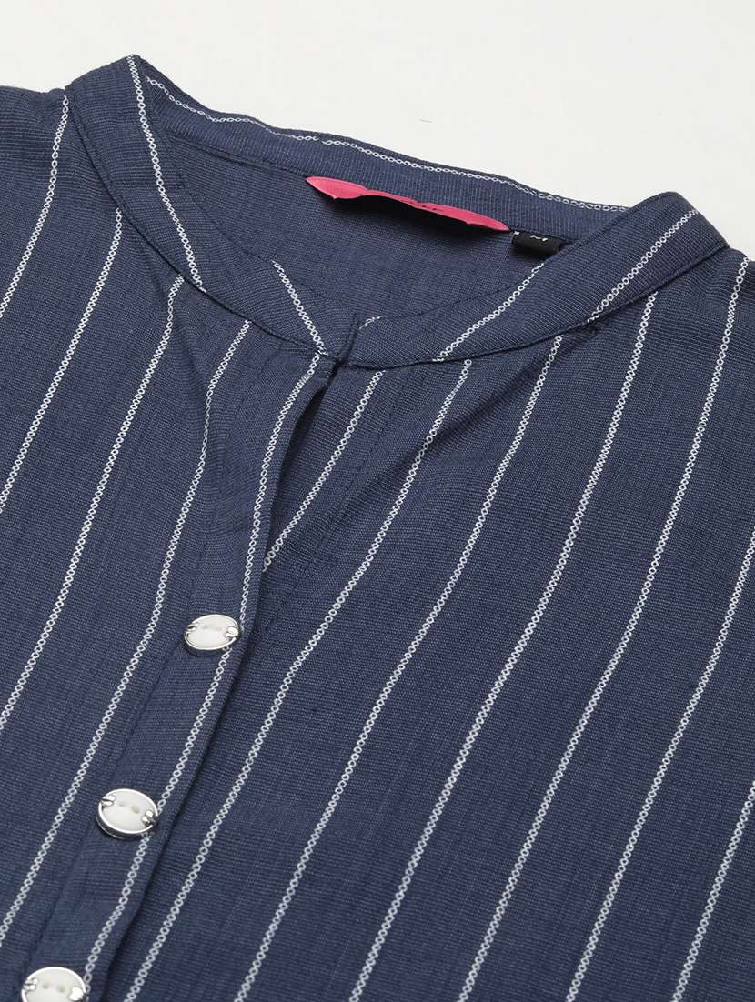 striped kurta pant set - 18591189 -  Standard Image - 7