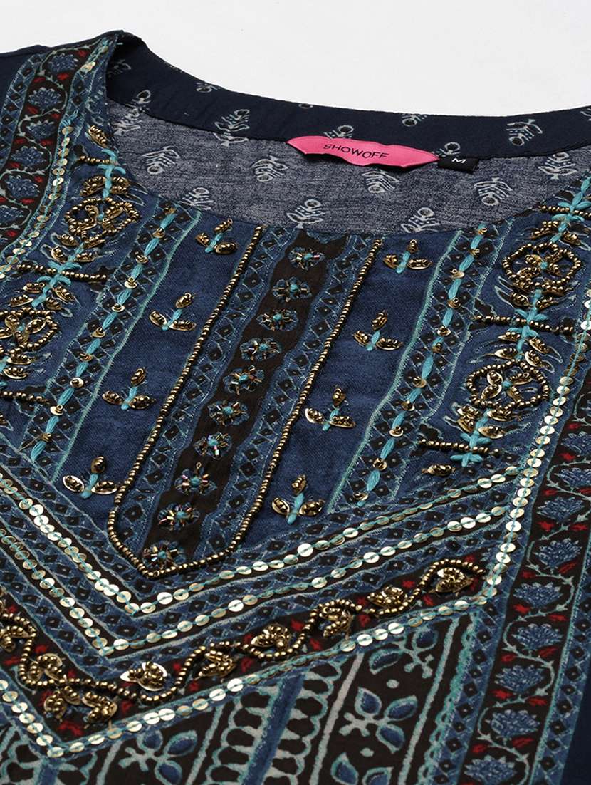 women printed kurta pant with dupatta set - 18591206 - Standard Image - 7
