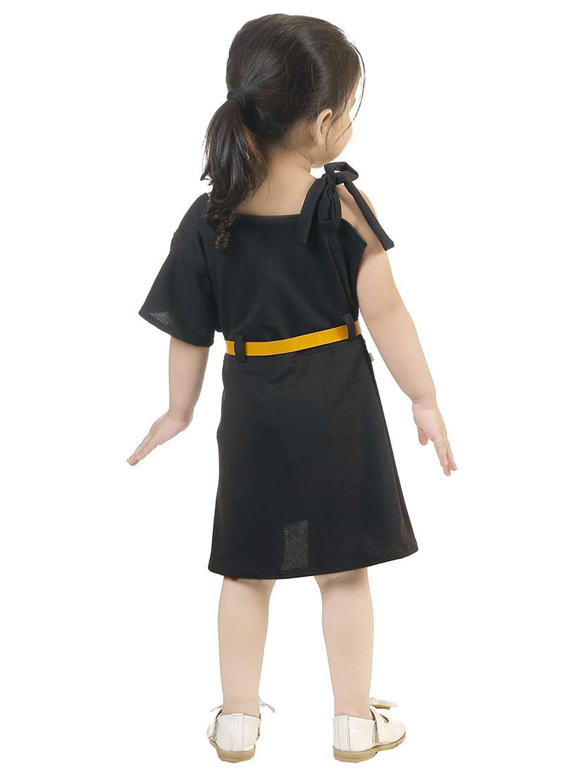 girls round neck short sleeves frock - 18591961 -  Standard Image - 2