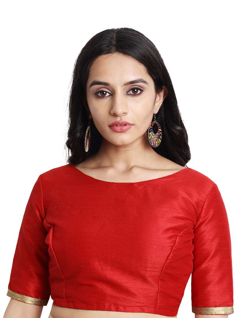 plain regular blouse