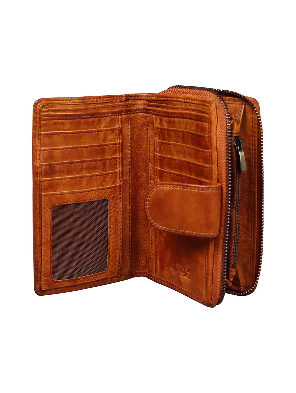 brown leather wallet - 18593271 -  Standard Image - 2