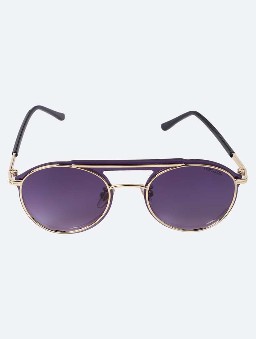 men round grey sunglasses