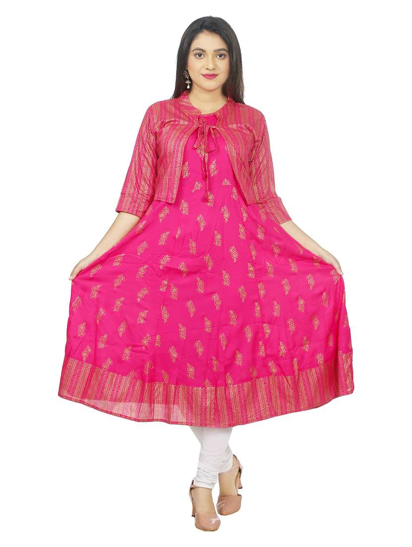 women's kurta with jacket kurta