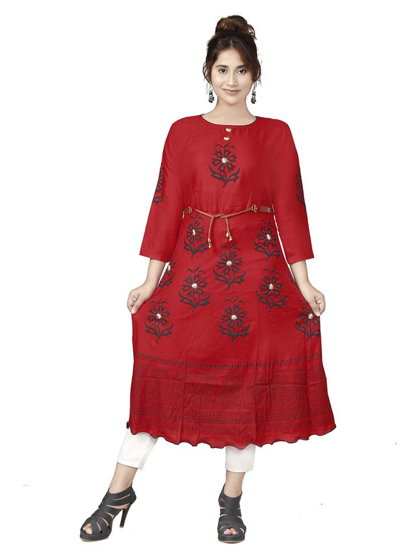 women's a-line kurta