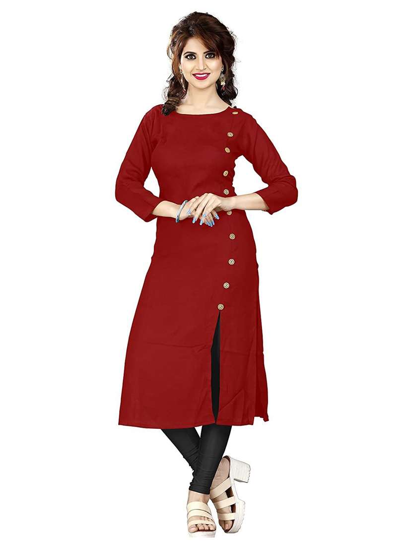 women's front slit kurta
