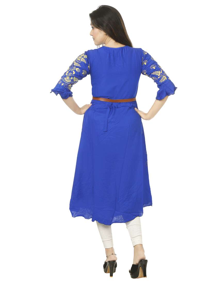 women's a-line kurta - 18594597 - Standard Image - 2