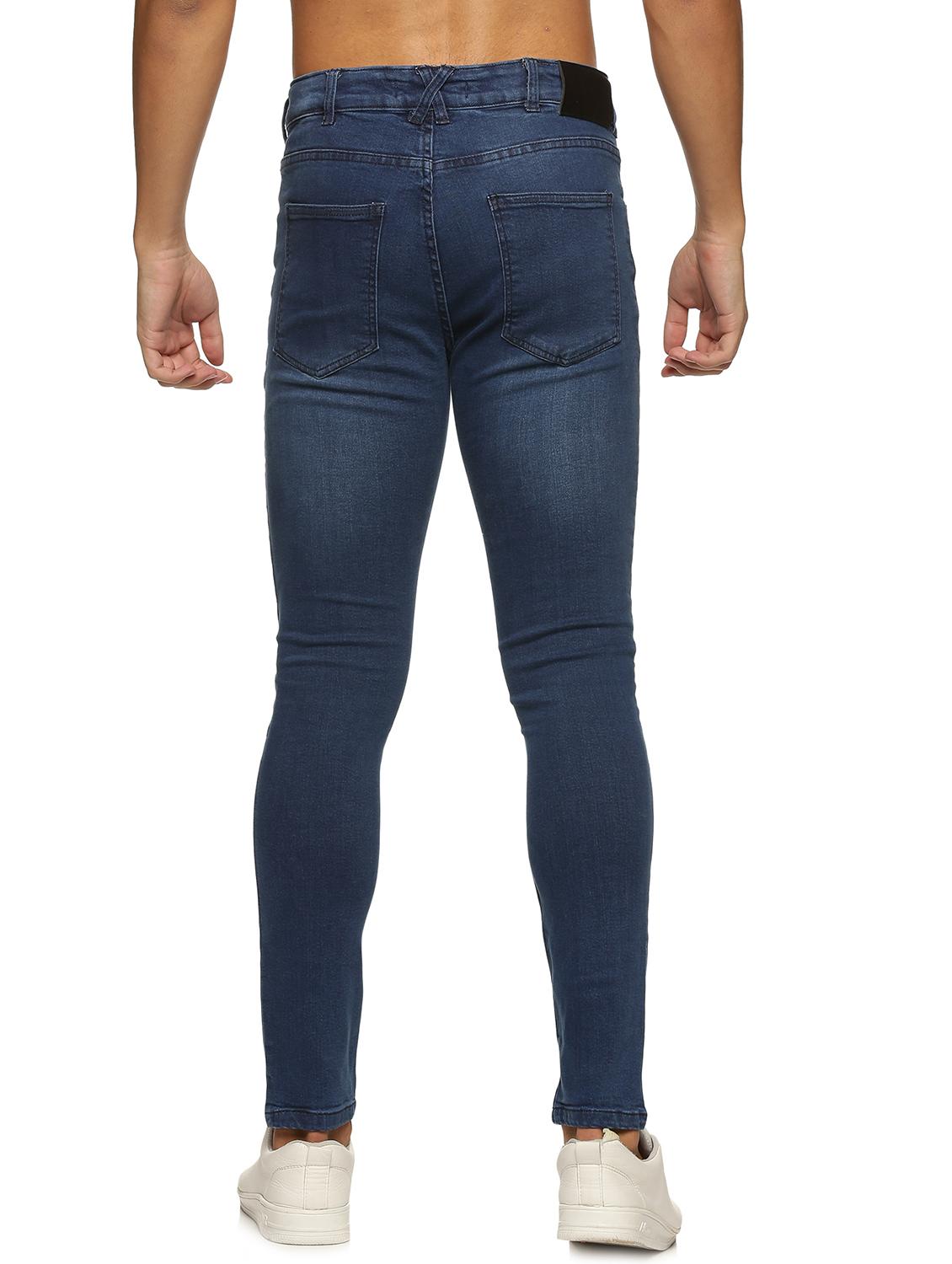mens skinny fit plain jeans - 18594786 - Standard Image - 2