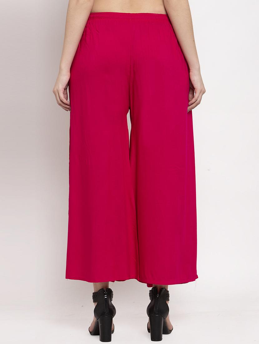 combo of 2 rayon palazzo - 18595323 - Standard Image - 2