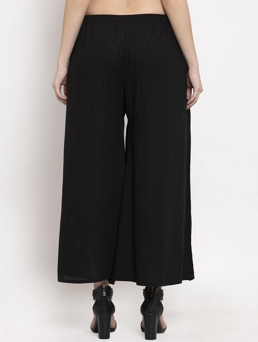 combo of 2 rayon palazzo - 18595329 - Standard Image - 2