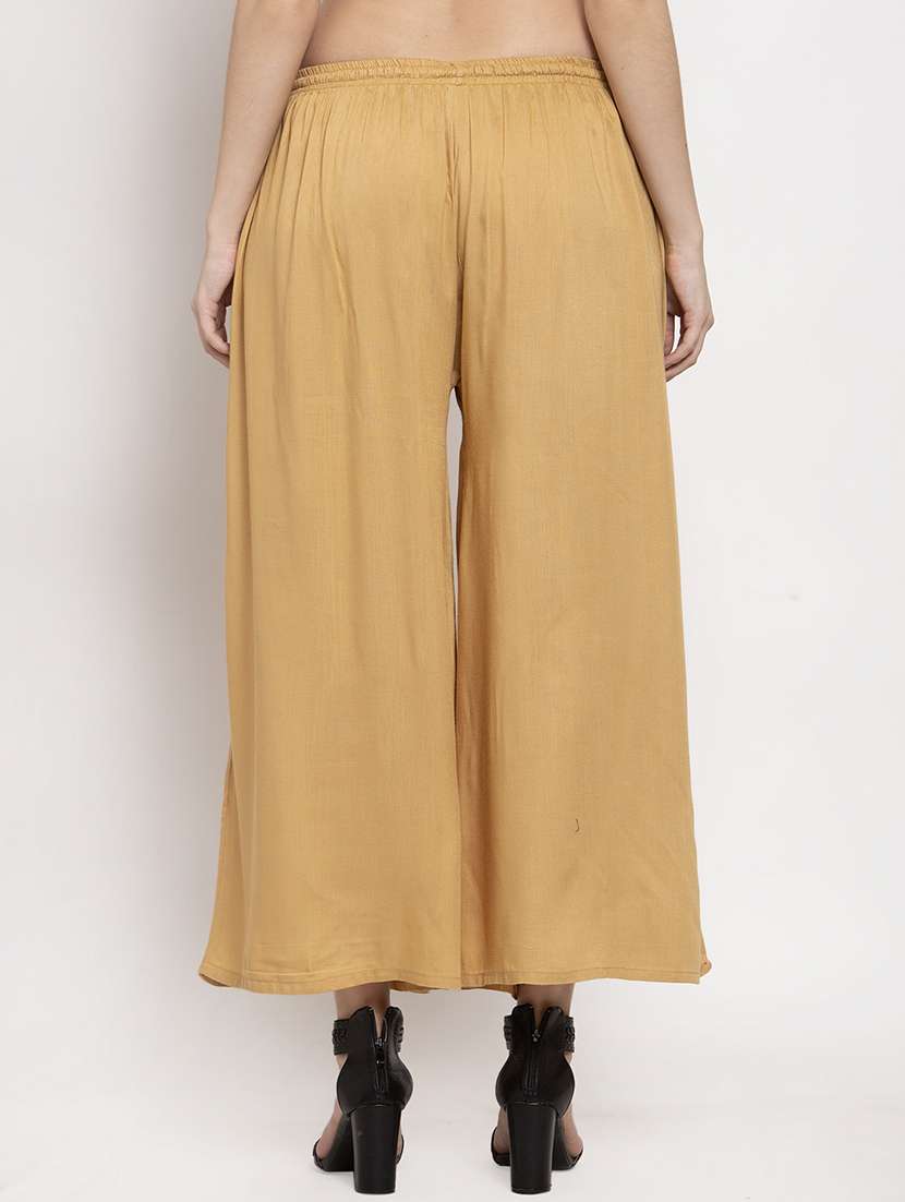 combo of 2 rayon palazzo - 18595340 -  Standard Image - 2