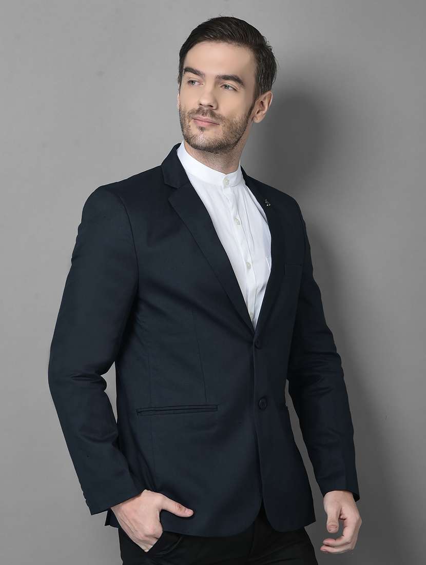 solid single breasted casual blazer - 18601517 -  Standard Image - 2