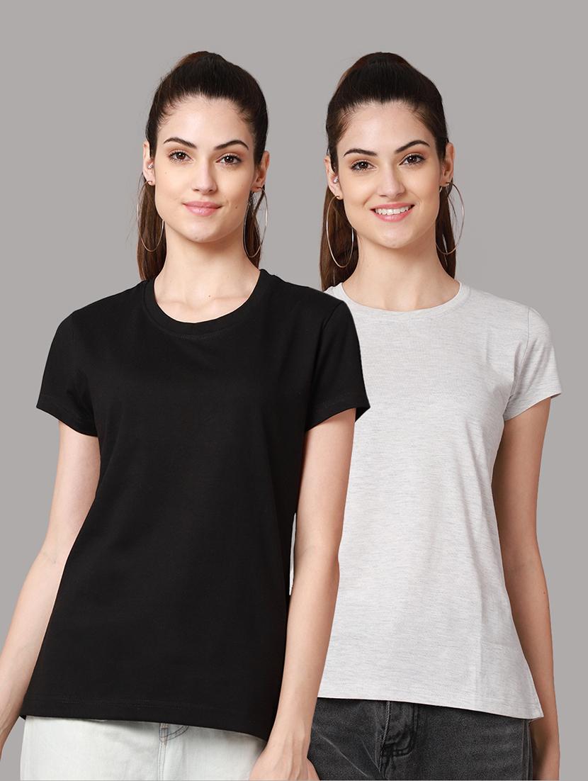 pack of 2 solid regular tee - 18601820 - Zoom Image - 0