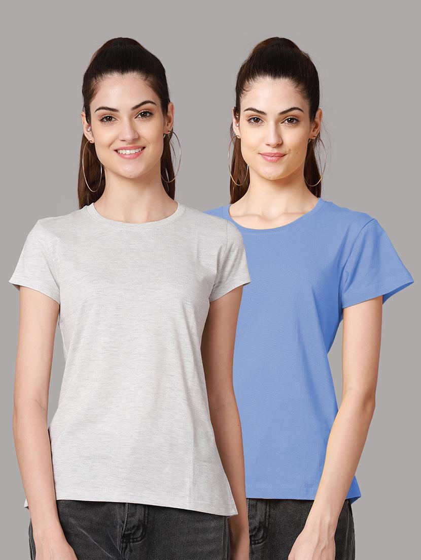 pack of 2 solid regular tee - 18601853 - Zoom Image - 0