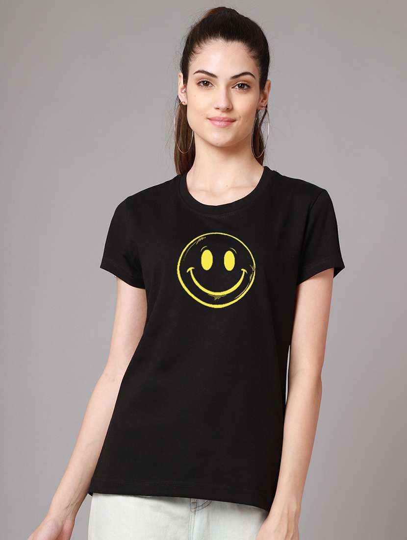 round neck graphic t-shirt - 18601977 - Zoom Image - 0