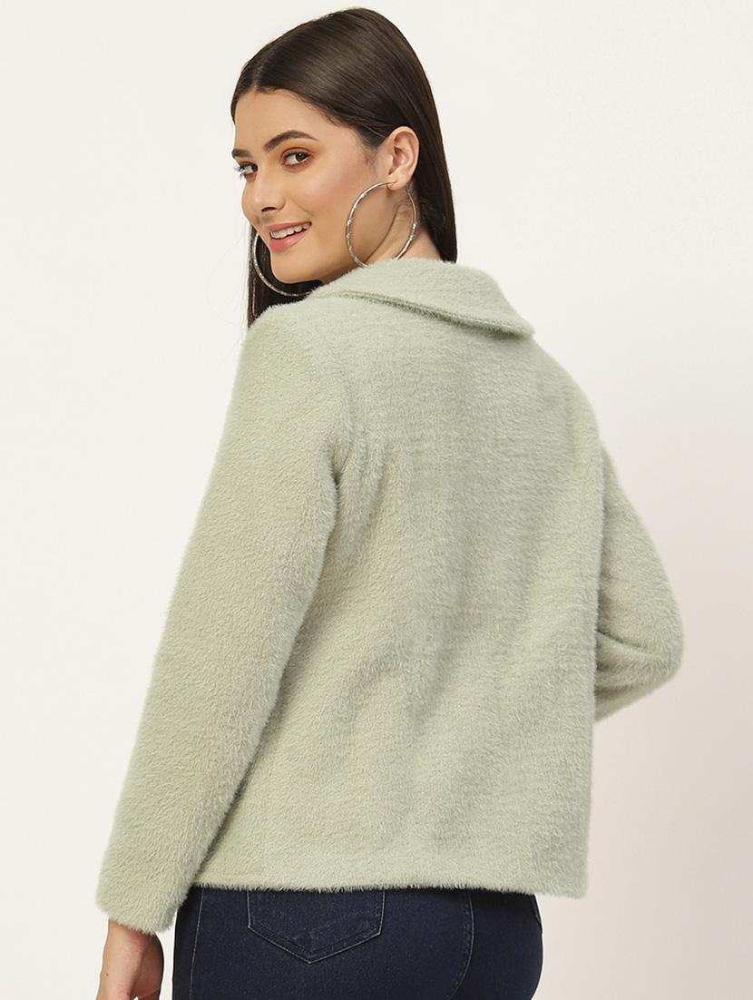 beige wool regular coat - 18602064 - Standard Image - 2