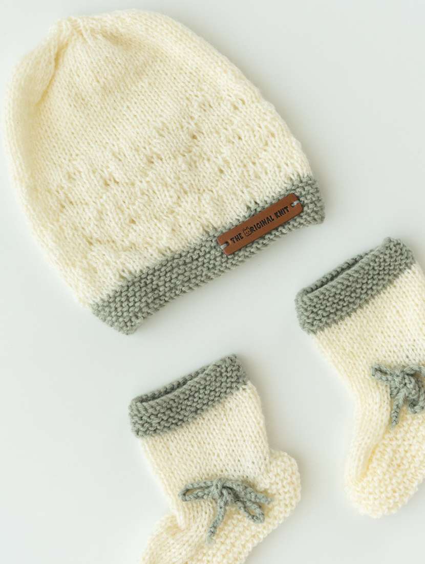 boys self design hat and shoes combo set  - 18602251 -  Standard Image - 2