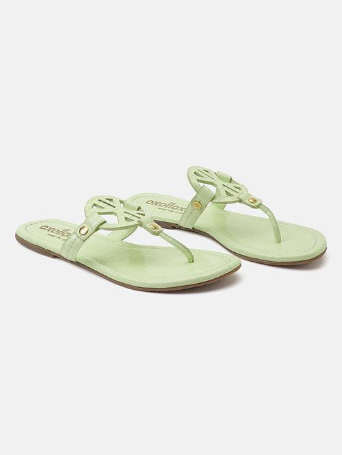 women textured toe separator sandal - 18602442 -  Standard Image - 0