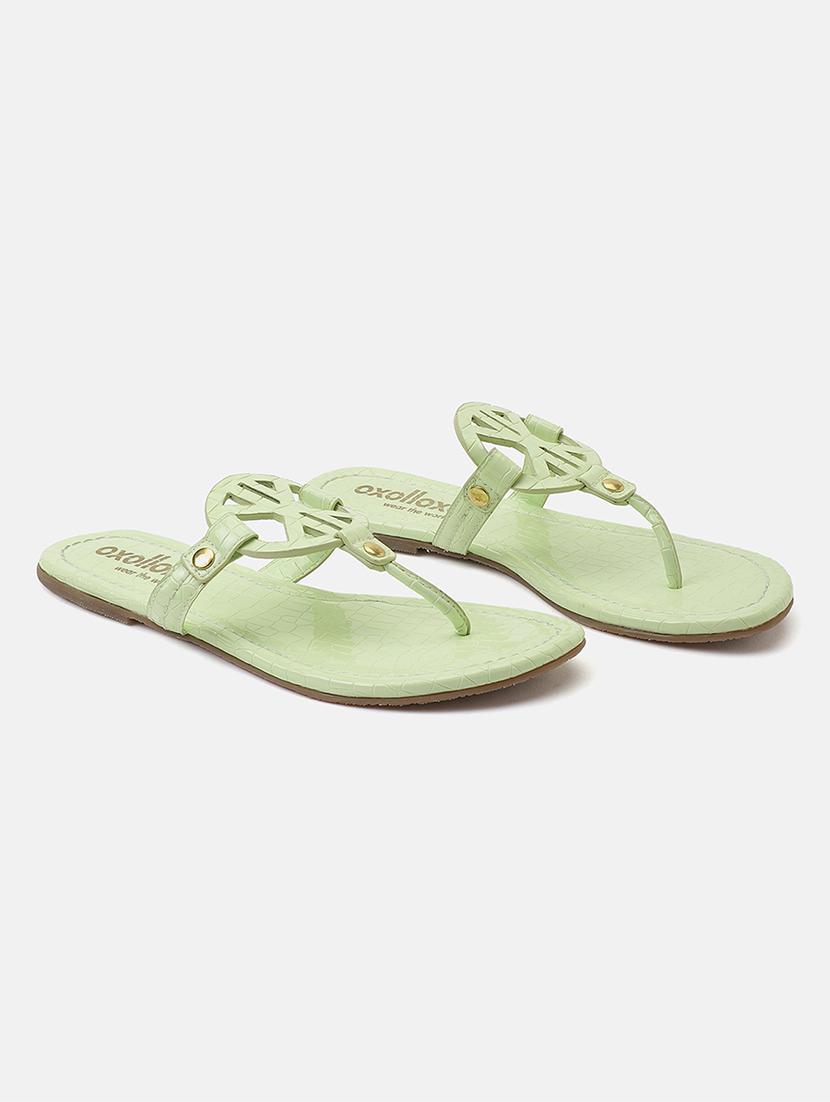 women textured toe separator sandal - 18602442 -  Zoom Image - 0