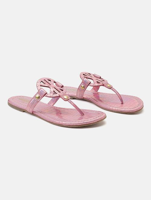 women textured toe separator sandal - 18602444 - Standard Image - 0