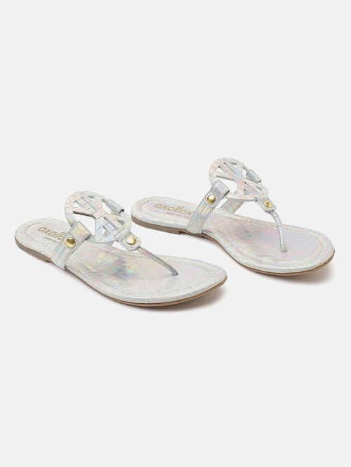 women textured toe separator sandal - 18602445 -  Standard Image - 0
