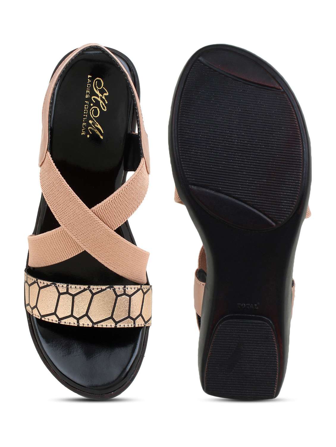 women back strap wedge - 18606171 - Standard Image - 2