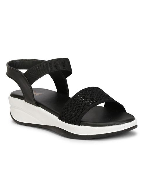 women solid back strap flat sandal - 18606189 -  Standard Image - 0