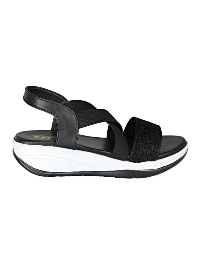 women solid back strap wedge - 18606211 -  Zoom Image - 0
