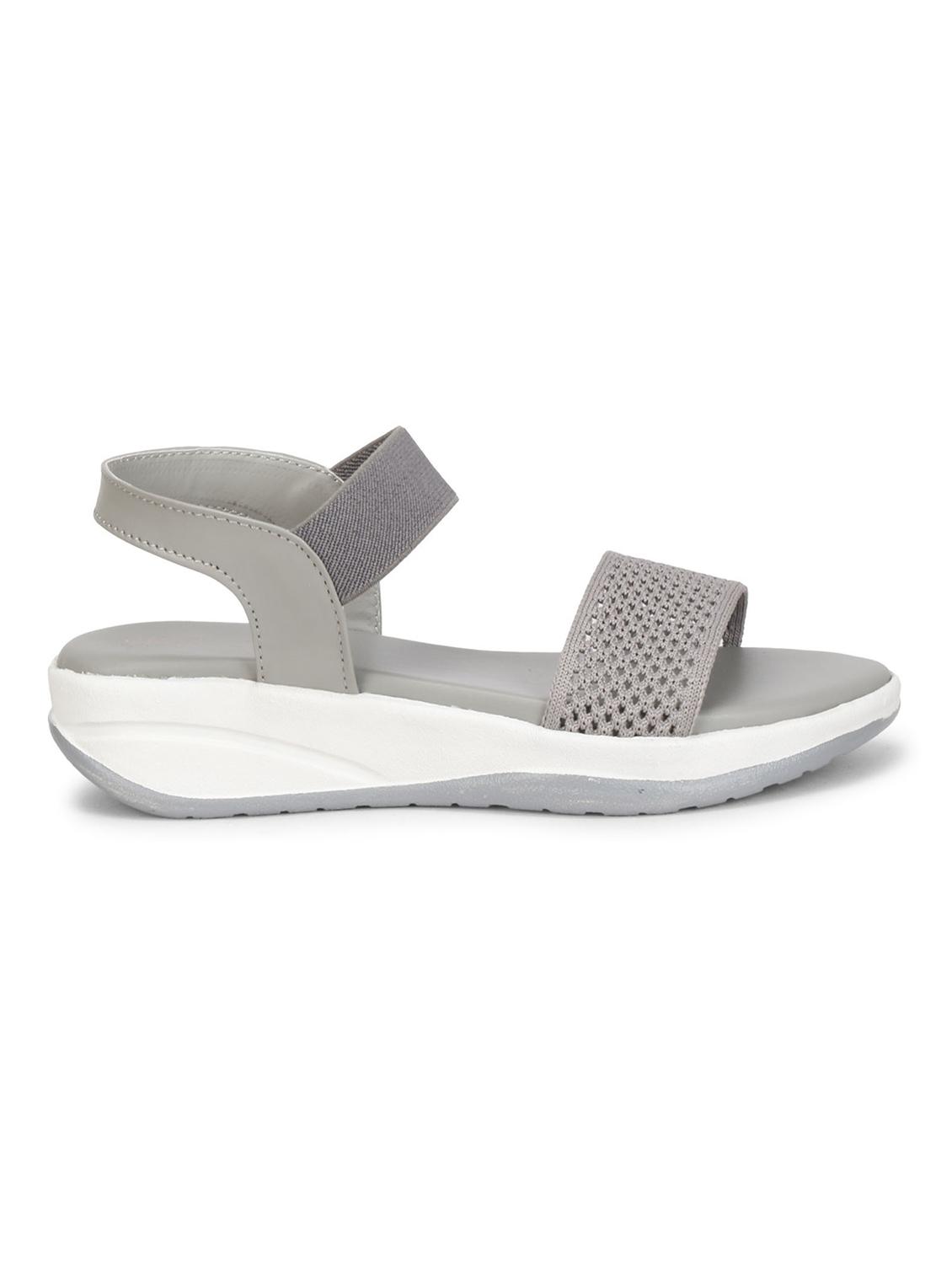 women solid back strap wedge - 18606216 - Standard Image - 2