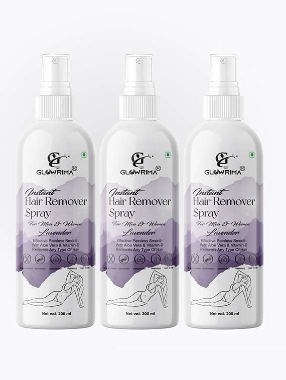 glowrima hair removal spray